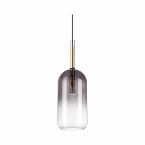 Netlighting Empire Dome Cylinder Pendant Ceiling Light in Black – 1
