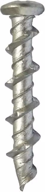 JCP Construction Products Silver Galvanised Steel Pan Head Wood Screws 5.0 x 32 mm