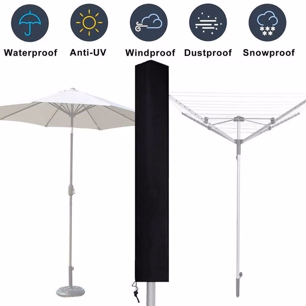 SPETLEK Heavy Duty Black Parasol Cover – 3