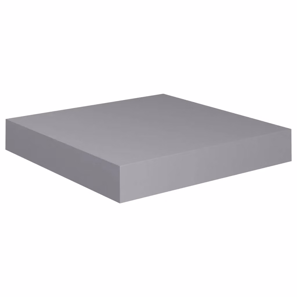 Berkfield Home Grey Floating Wall Shelf, W/D/H: 23 x 23.5 x 3.8 cm – 2
