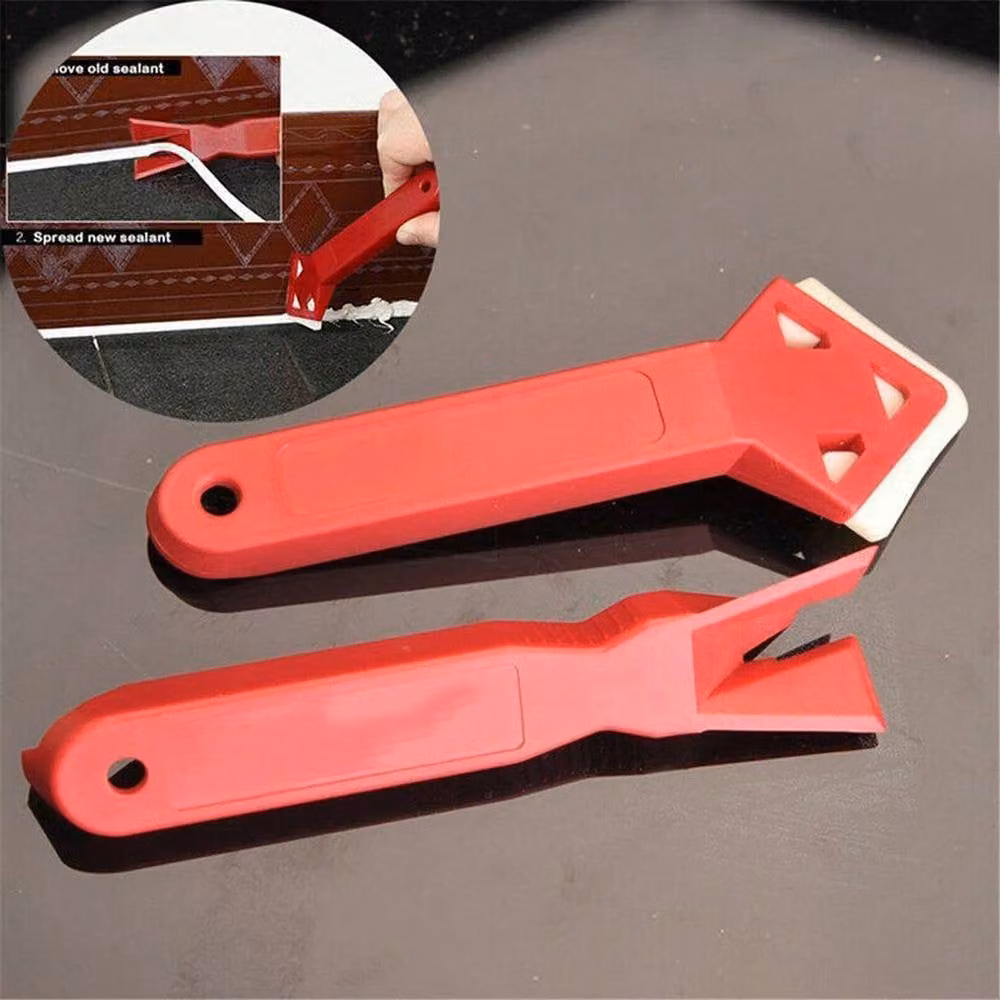 VOGREX 4-Piece Multicolour Silicone Caulk Remover Tool Kit – 3