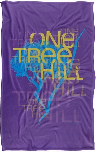 Warner Bros. One Tree Hill Silky Touch Super Soft Fluffy Throw Blanket, Multicolour, Extra Large – 1