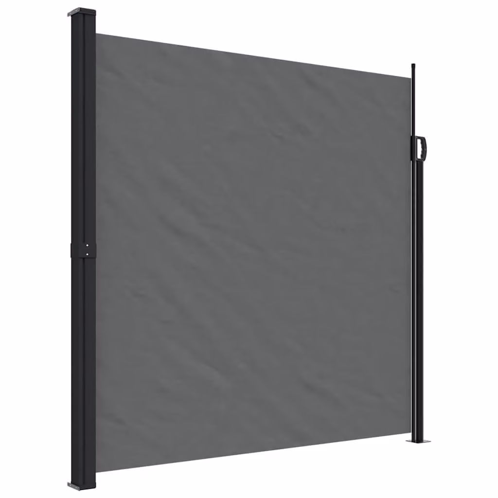 Berkfield Home Retractable Side Awning in Anthracite, W/H: 500 x 200 cm – 2