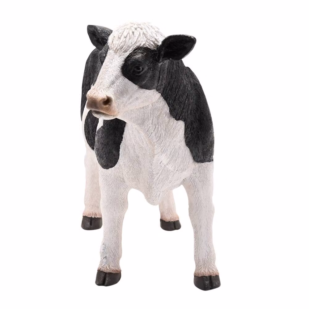 Naturecraft Large Standing Cow Tabletop Ornament in White – 2