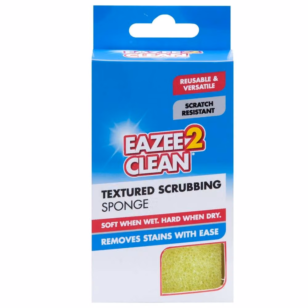 VFM e-Store Heavy Duty Yellow Scrubbing Sponge, W/D/H: 6.5 x 11.5 x 3.5 cm – 2