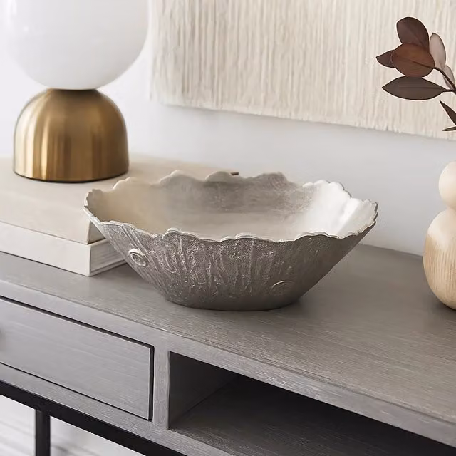Orsina Albero Large Silver Bowl - Silver