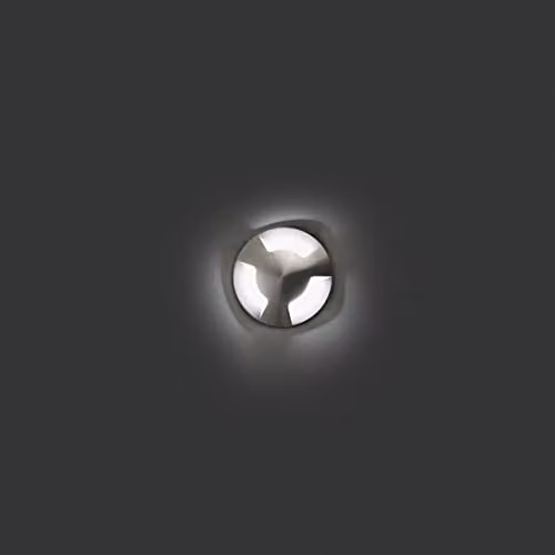 Faro Barcelona Kane-3 Recessed Stainless Steel LED Ground Light, 3W, 3000K Warm White, Silver – 2