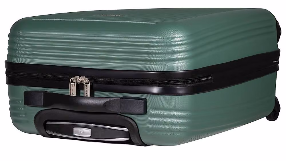 Pierre Cardin Hard Shell Suitcases with 4 Wheels in Khaki/Beige/Green – 3