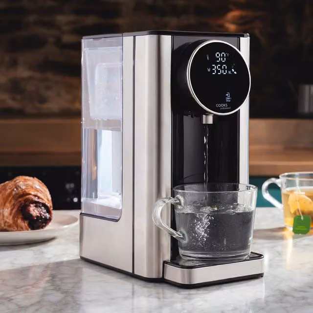 Cooks Professional Digital Hot Water Dispenser Instant Boiler Kettle 2500W 2.7L in Silver