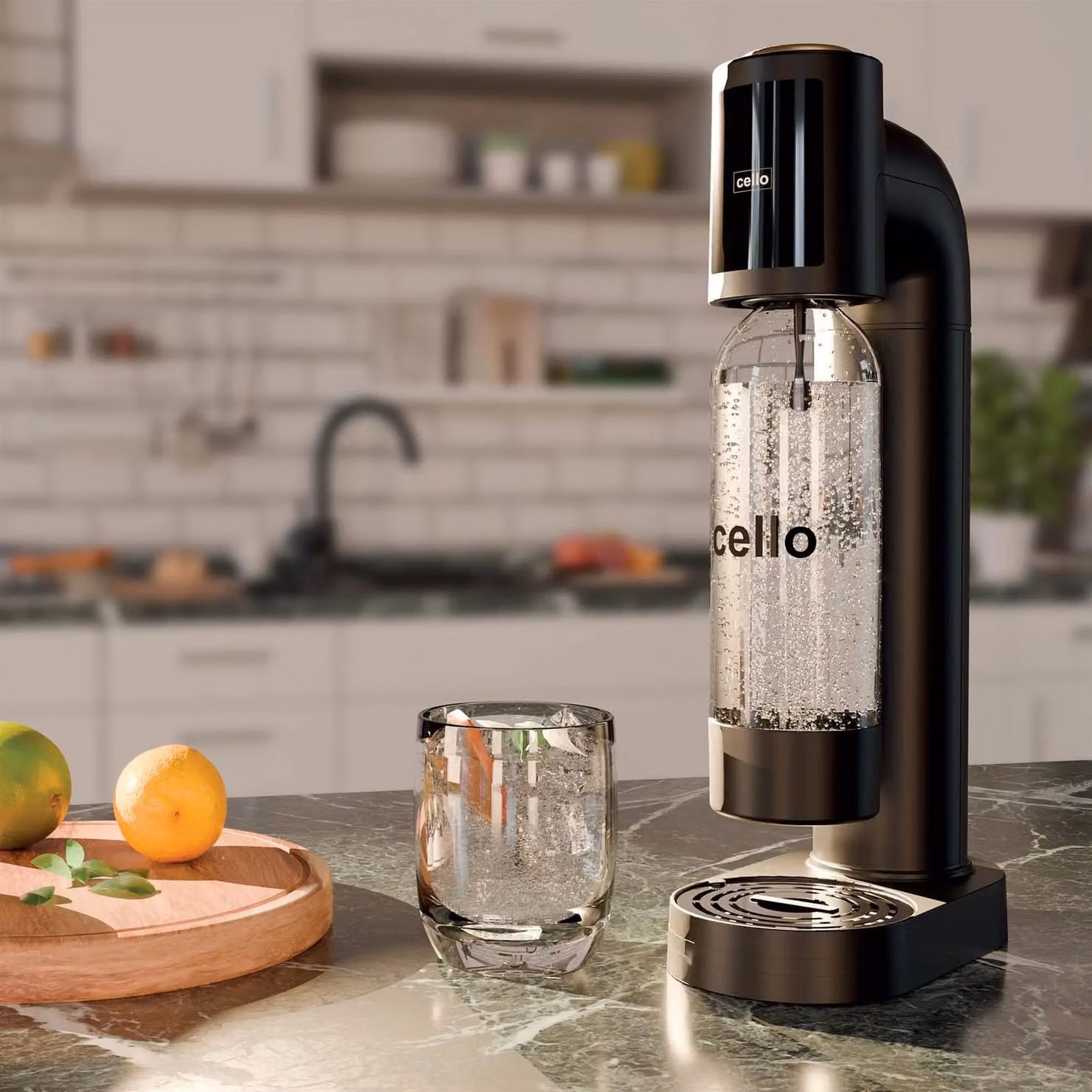 Cello Soda Maker in Black – 3
