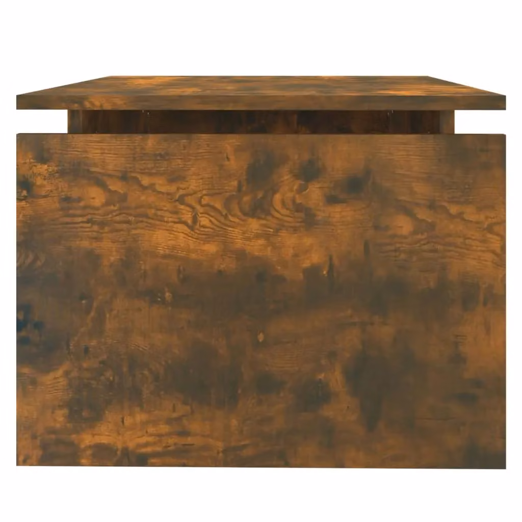 Berkfield Home Smoked Oak Coffee Table in Brown, W: 68 cm, D: 50 cm, H: 38 cm – 3