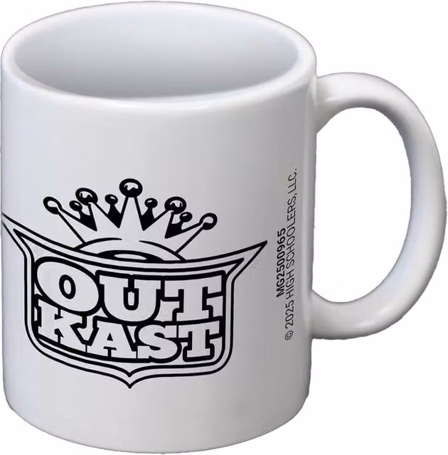 Outkast Logo Ceramic Mug in White