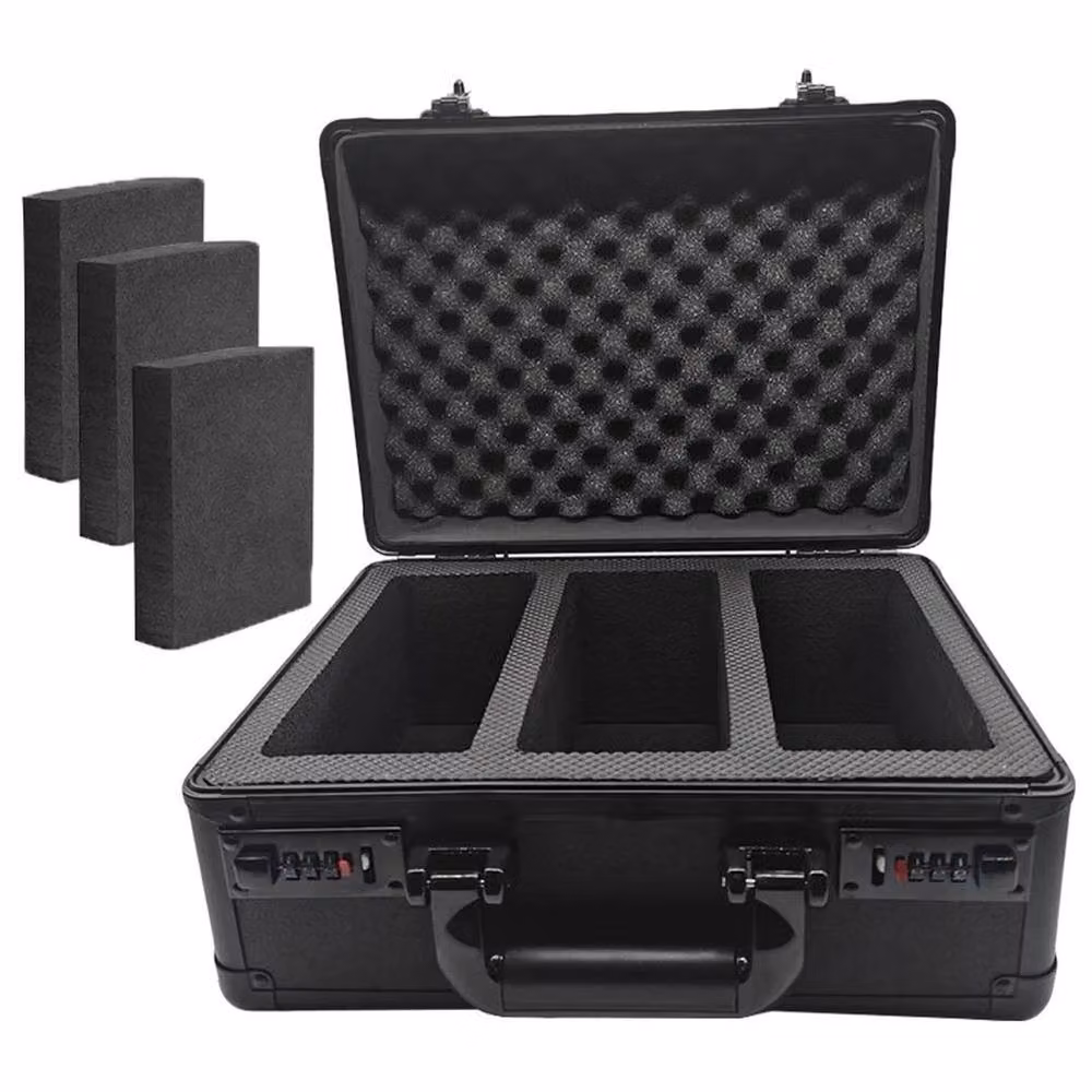 SPETLEK Graded Card Case Trading Card Storage Box with Lid in Black – 3