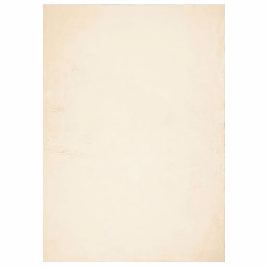 Berkfield Home HUARTE Short Pile Washable Rug in Beige, W: 120 cm, L: 170 cm – 1