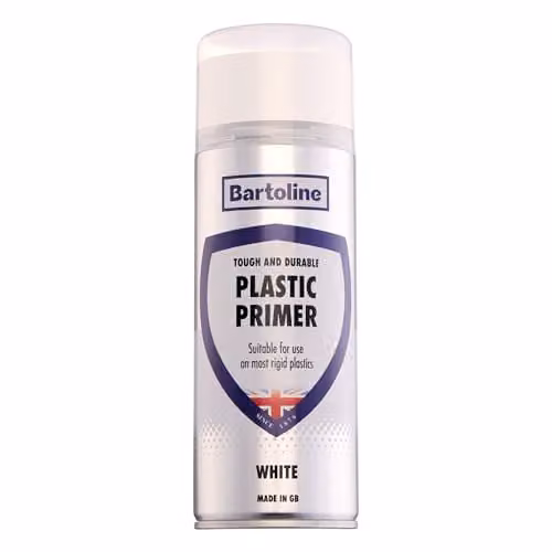 Bartoline Plastic Primer Spray White 400ml – 1