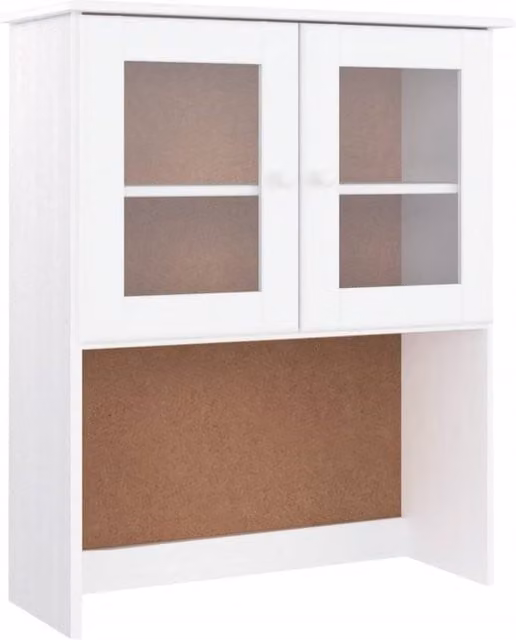 Berkfield Home ALTA Dresser Top in White Solid Wood Pine, W/D/H: 77 x 30 x 92 cm