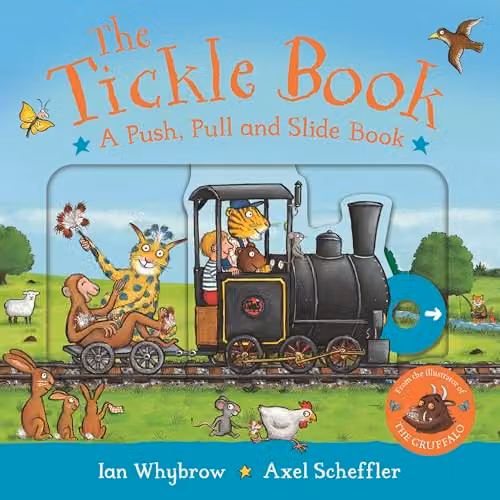 The Tickle Book: A Push Pull and Slide Interactive Adventure by Macmillian, Multicolour Paper Book