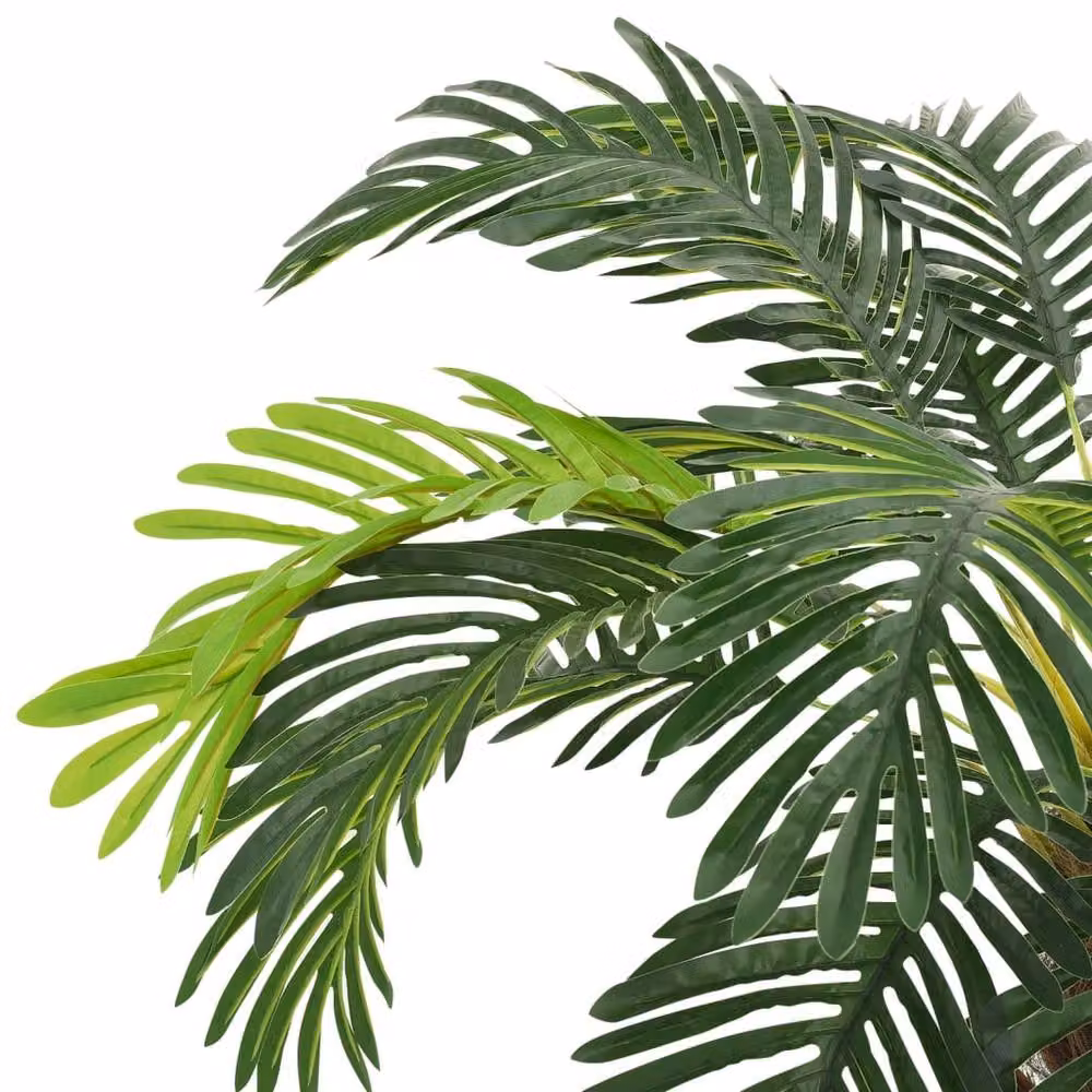 Berkfield Home Artificial Cycas Palm with Pot, Green, Height: 90 cm – 2
