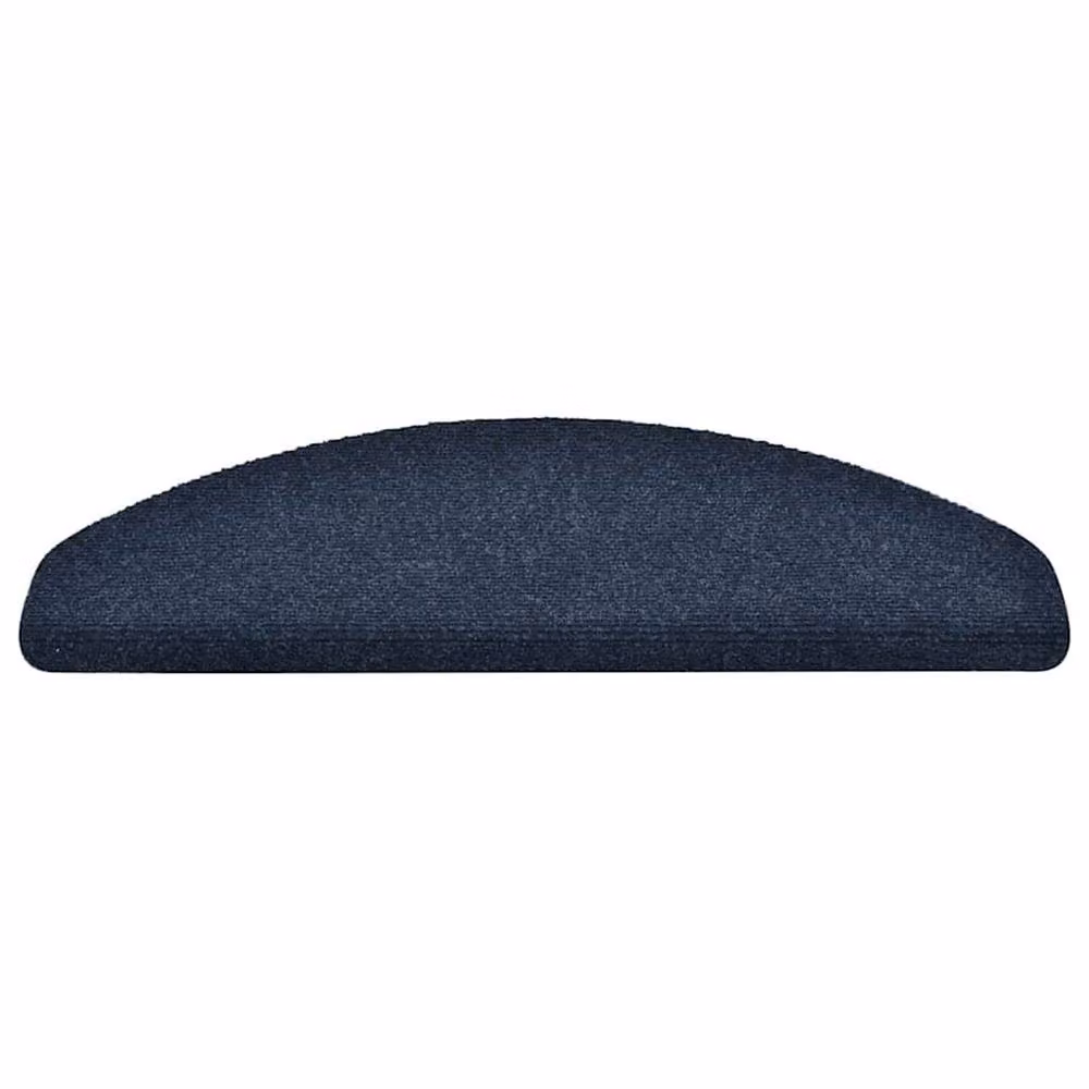 Berkfield Home Self-adhesive Stair Mats, 10 Pieces, Blue, W/D/H: 65 x 21 x 4 cm
