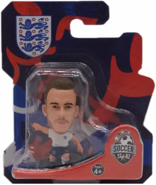 SoccerStarz James Maddison England 2024 Version Mini Figure, White, Height: 5 cm