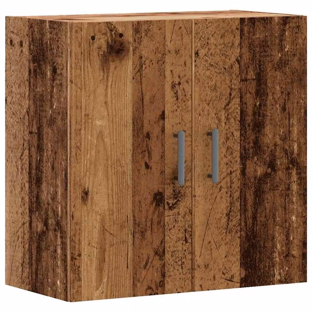 Berkfield Home Wall Mounted Cabinet in Old Wood Brown, W/D/H: 60 x 31 x 60 cm – 3