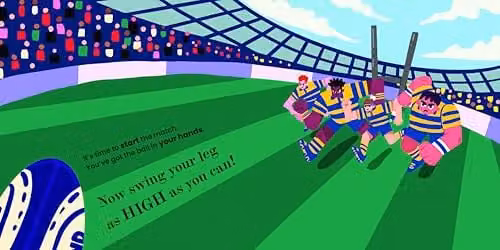 Little Island Let's Play Rugby: 1 Multicolour Paper Book – 2