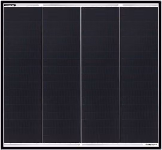 GWSOLAR 50W Monocrystalline PERC Solar Panel in Black – 1