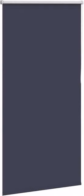 Berkfield Home Navy Blue Blackout Roller Blind, Thermal Insulating Polyester, W: 85 cm, H: 175 cm – 1
