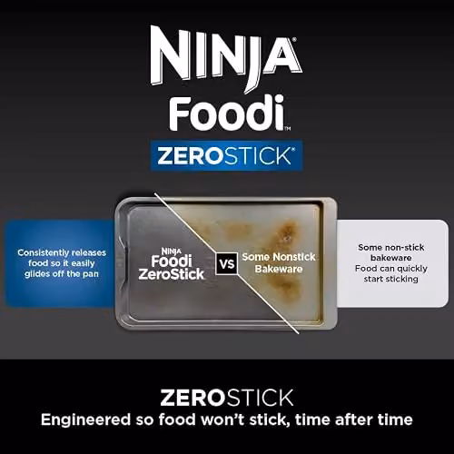 Ninja Foodi ZEROSTICK Round Non-Stick Tart Tin, Grey, Diameter: 25 cm – 3