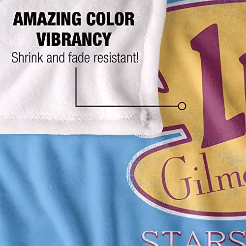 Warner Bros. Gilmore Girls Lukes Cafe Sign Super Soft Fleece Throw Blanket, Multicolour, W: 91 cm, D: 147 cm – 2