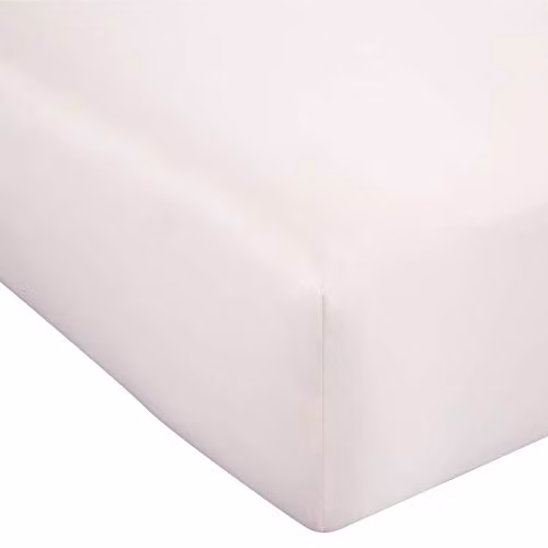 Catherine Lansfield Silky Soft Satin Single Fitted Sheet, Pink, W/D/H: 90 x 200 x 30 cm – 2