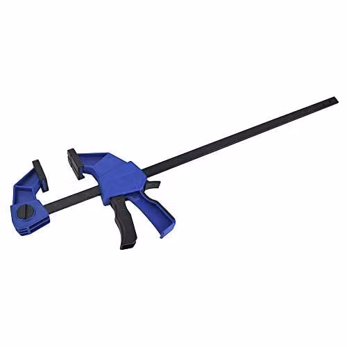 Faithfull Heavy Duty Bar Clamp and Spreader Set in Blue and Black with 230kg Clamping Force
