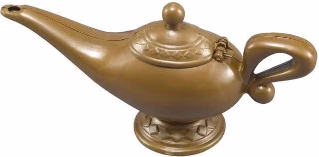 Bristol Novelty Genie Lamp in Gold