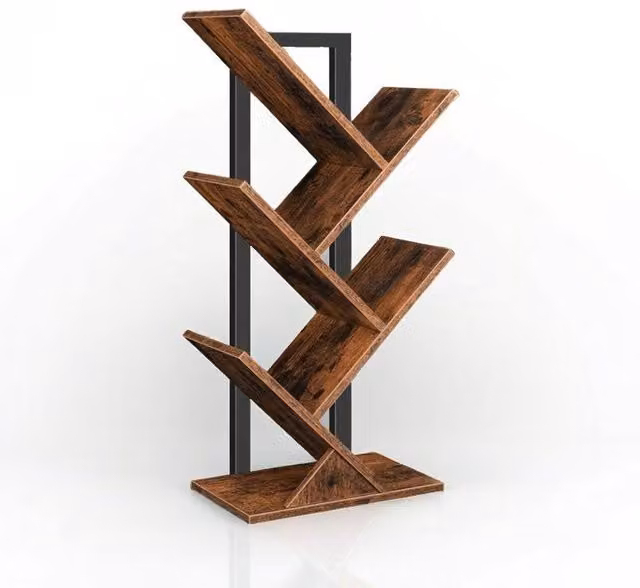 Modcraft Brown Floor Standing Tree Bookcase