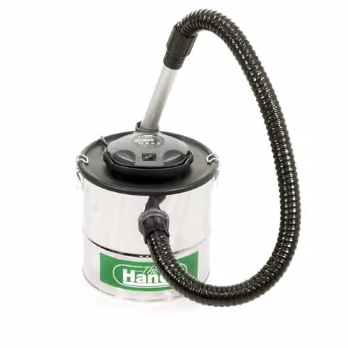 The Handy THAV80010L 800W 10 Litre Stainless Steel Ash Vacuum Cleaner in Silver – 1