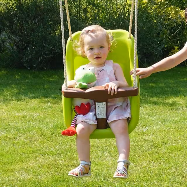 Soulet Sensory Hanging Baby Seat Swing in Green