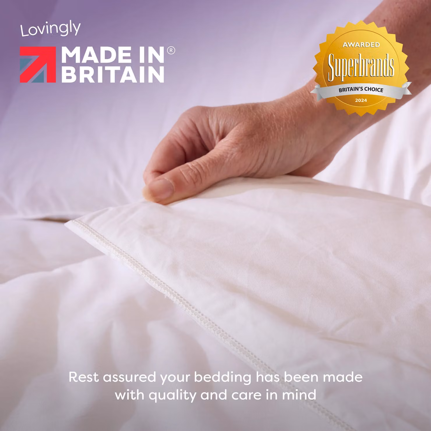 Slumberdown Wonderful Wool Heavyweight Duvet in White, Super King Size – 5