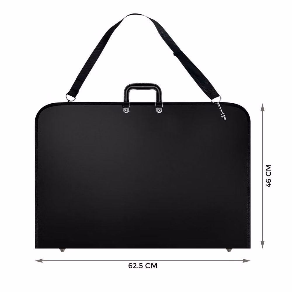 Kelvenix Large A2 Artwork and Painting Picture Folder Bag in Black – 2