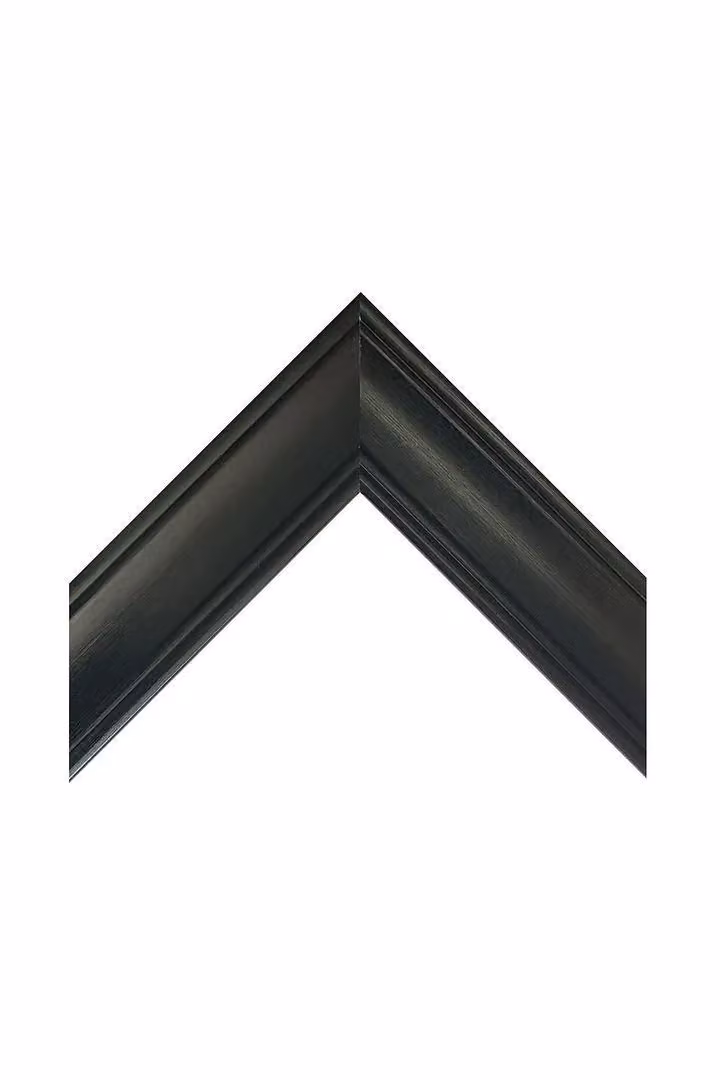 Frames & Mirrors 4U Scandi Blue Single Rectangular Photo Frame in True Black, 50.8 x 50.8 cm – 2
