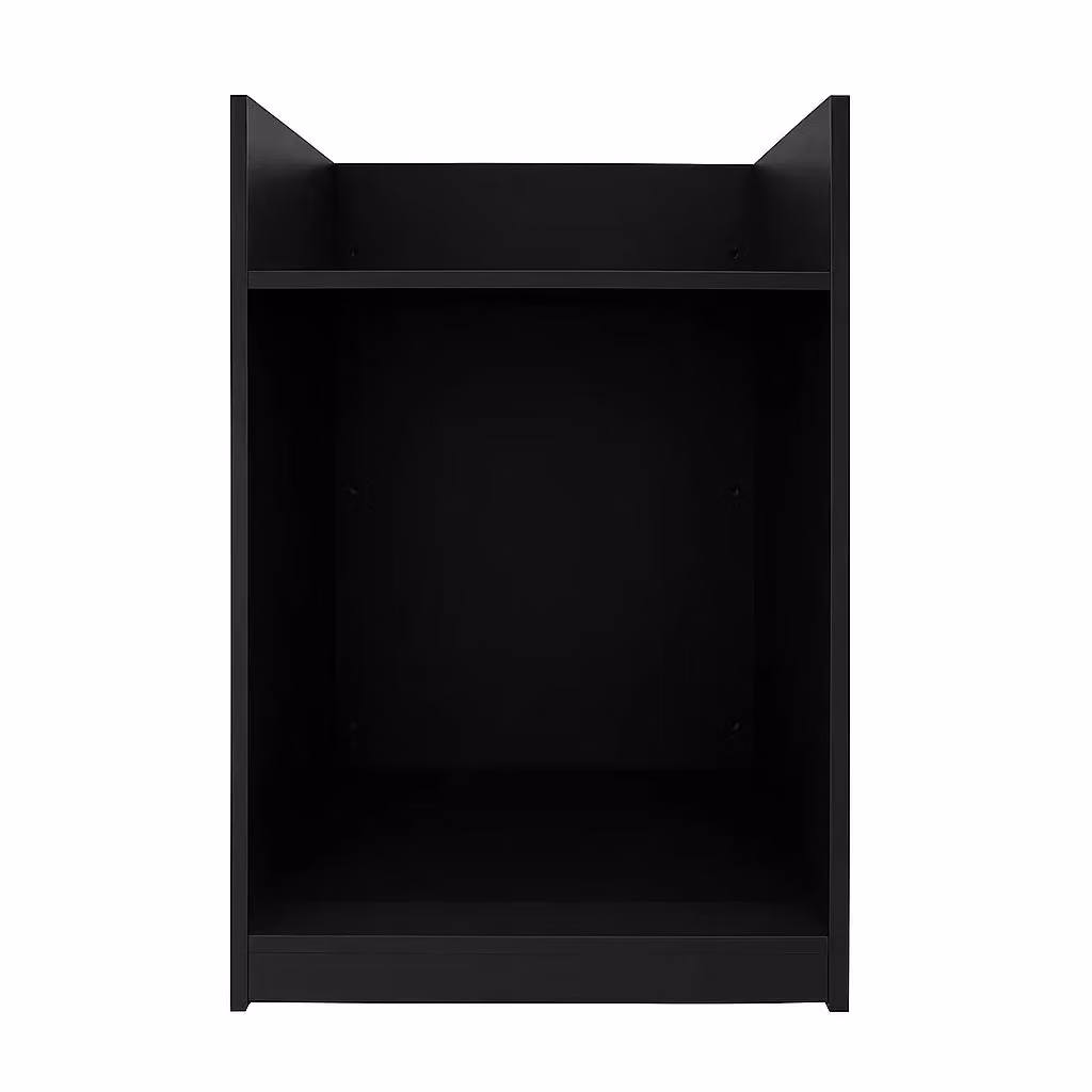 Monstershop Shop Counter Till Block TB60 in Black Matt MDF, W/D/H: 60 x 60 x 90 cm – 3