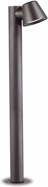 Netlighting Gas Black Outdoor Bollard Garden Light IP43 GU10
