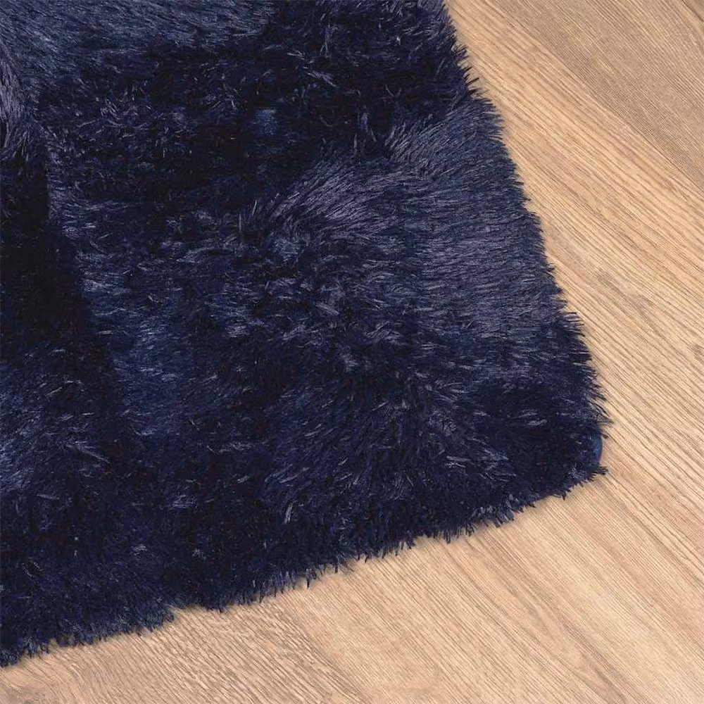 Berkfield Home NAVARRA Shaggy High Pile Rug, Blue, W: 240 cm, D: 340 cm – 3