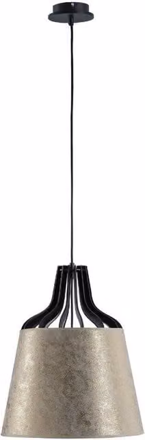 Netlighting Ivo Dome Pendant Ceiling Light in Gold, Diameter: 38 cm, E27