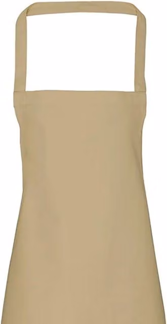 Premier Slim Cotton Apron Pack of 2 in Beige