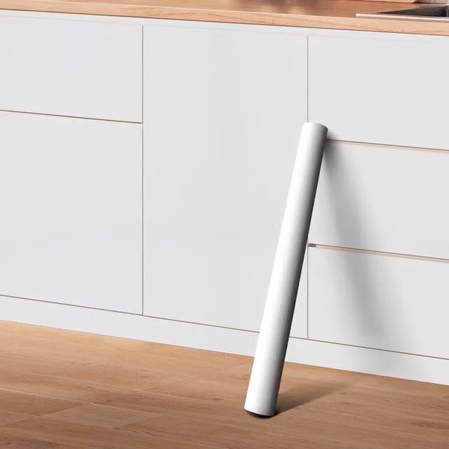 Livingandhome Waterproof Self Adhesive PVC Plain Wallpaper in Grey