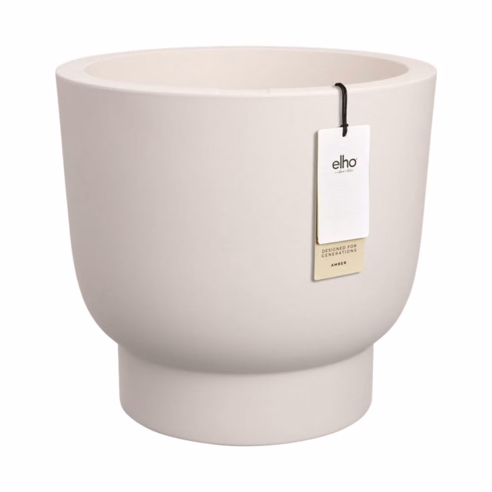 elho Amber Grail 30 White Plastic Indoor and Outdoor Planter – 2