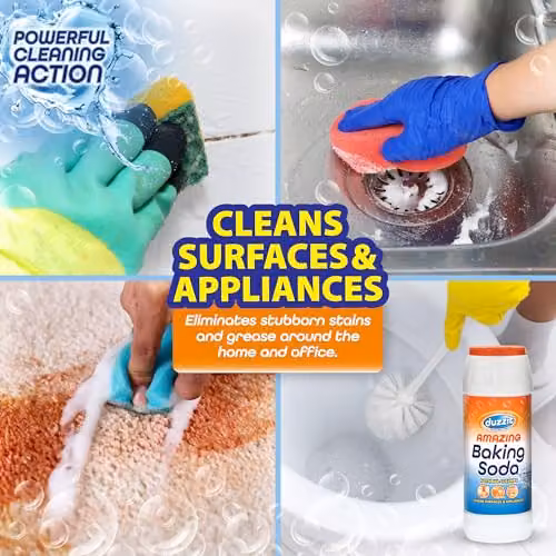 Duzzit Amazing Baking Soda Multi Purpose Household Cleaner, 500 g – 3