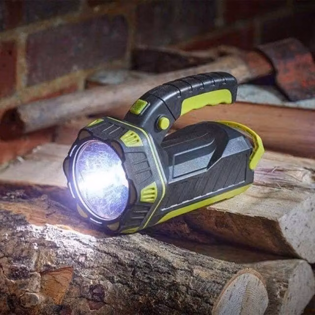 Marco Paul Rechargeable LED Multi Work Light Torch and Emergency Lantern in Black – 1