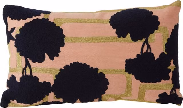 Orsina Bosie Ozella Floral Design Cotton Cushion, Multicolour, W: 50 cm, D: 30 cm, H: 5 cm – 1