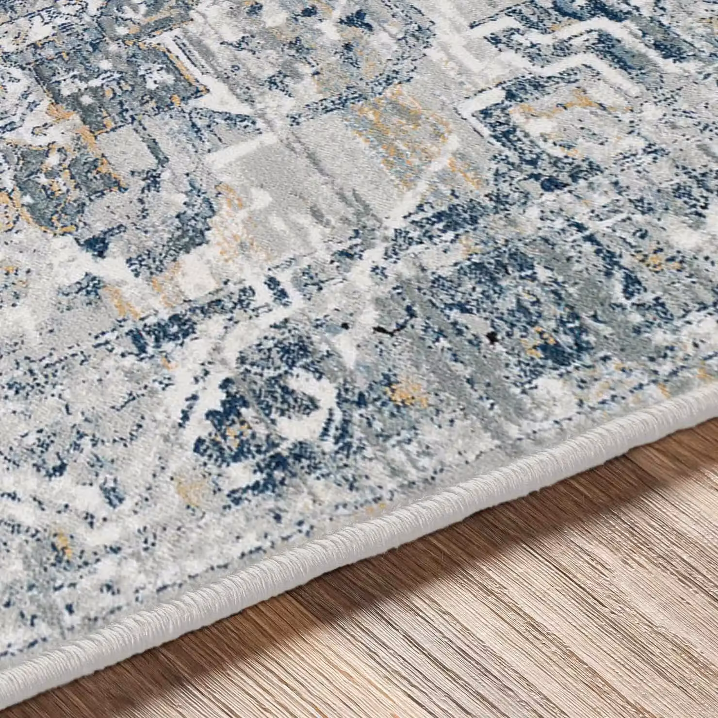 Livabliss Jolie Vintage Boho Traditional Rug in Navy, W: 160 cm, L: 220 cm – 2